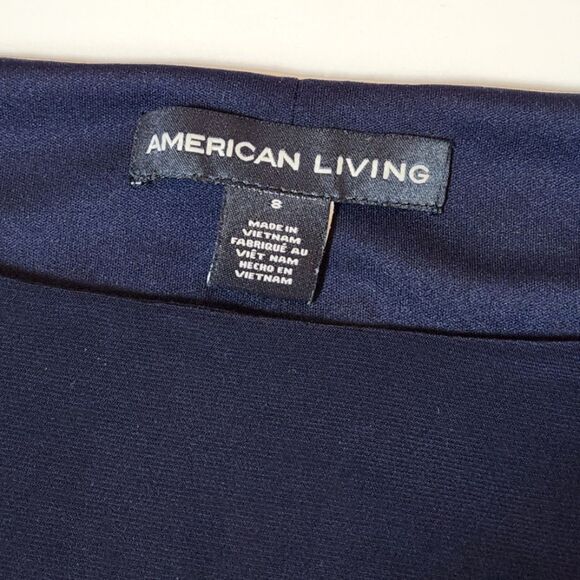 American Living Blue Dress – Women’s Size 8, Stretch Fit - Picture 6 of 8